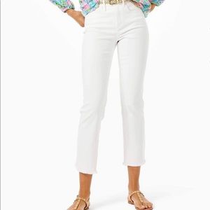 🥰NWT‼️Lilly Pulitzer White Pants/Jeans😱